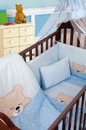 DIMcol ΚΟΥΝΟΥΠΙΕΡΑ ΒΡΕΦ Cotton 100% 160X490 SLEEPING BEARS CUB 13 ΣΙΕΛ