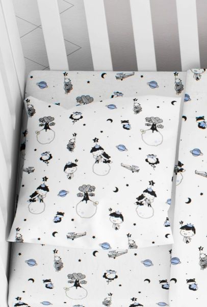 DIMcol ΜΑΞΙΛΑΡΟΘΗΚΗ ΕΜΠΡΙΜΕ ΒΡΕΦ Cotton 100% 35Χ45 Μικρός Πρίγκηπας 130