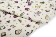 DIMcol ΠΑΝΑ ΦΑΝΕΛΑ ΒΡΕΦ Flannel Cotton 100% 80X80 Baby 01
