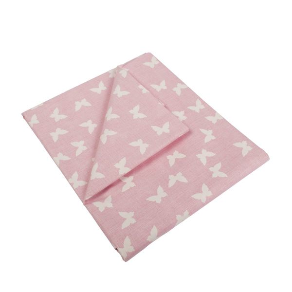 DIMcol ΠΑΝΑ ΧΑΣΕΣ ΒΡΕΦ Cotton 100% 80X80 Butterfly 50 Pink