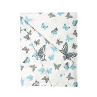 DIMcol ΠΑΝΑ ΧΑΣΕΣ ΒΡΕΦ Cotton 100% 80X80 Butterfly 56 Sky blue