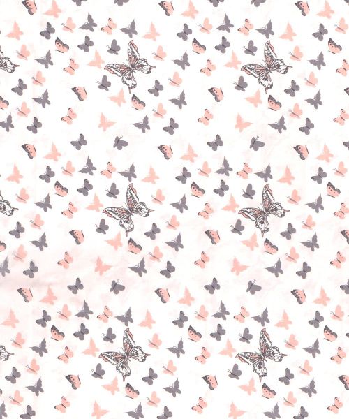 DIMcol ΠΑΝΑ ΧΑΣΕΣ ΒΡΕΦ Cotton 100% 80X80 Butterfly 61 Coral