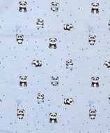 DIMcol ΠΑΝΑ ΧΑΣΕΣ ΒΡΕΦ Cotton 100% 80X80 PANDA 110 Sky blue