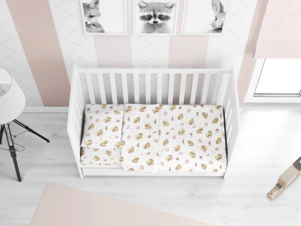 DIMcol ΠΑΠΛΩΜΑ ΕΜΠΡΙΜΕ ΒΡΕΦ Flannel Cotton 100% 120Χ160 Baby 03