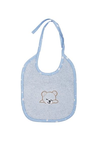 DIMcol ΣΑΛΙΑΡΑ ΒΡΕΦ Cotton 100% 19X24 SLEEPING BEARS CUB 13 ΣΙΕΛ