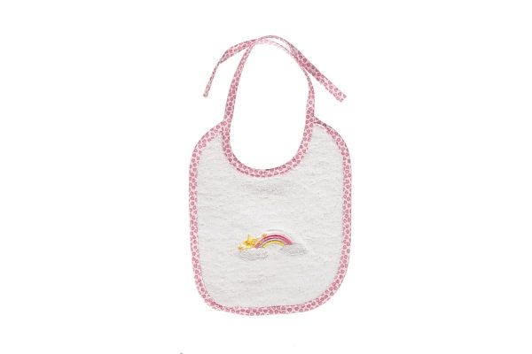 DIMcol ΣΑΛΙΑΡΑ ΒΡΕΦ Cotton 100% 25X25 UNICORN 42 ΛΕΥΚΟ
