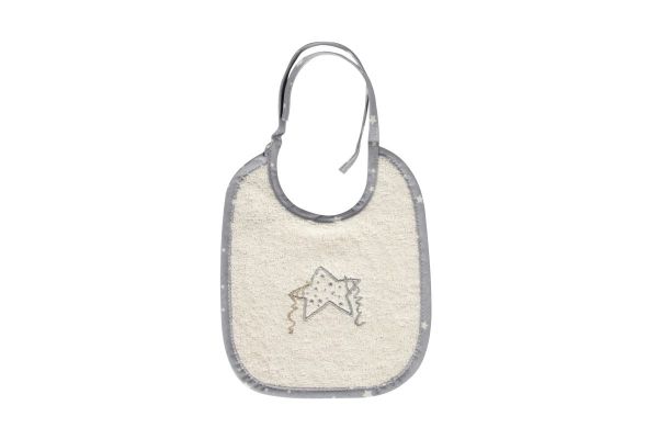 DIMcol ΣΑΛΙΑΡΑ ΒΡΕΦ Cotton 100% 25X25 ΑΣΤΕΡΙ 129 ΕΚΡΟΥ/ΓΚΡΙ