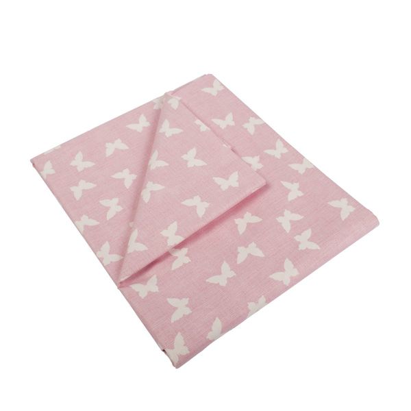 DIMcol ΣΕΝΤΟΝΑΚΙ ΛΙΚΝΟΥ ΒΡΕΦ Cotton 100% 80Χ110 Butterfly 50 Pink