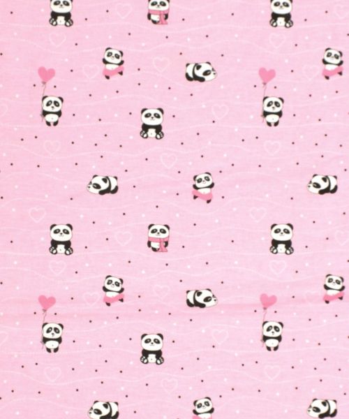 DIMcol ΣΕΝΤΟΝΑΚΙ ΛΙΚΝΟΥ ΒΡΕΦ Cotton 100% 80Χ110 PANDA 111 Pink