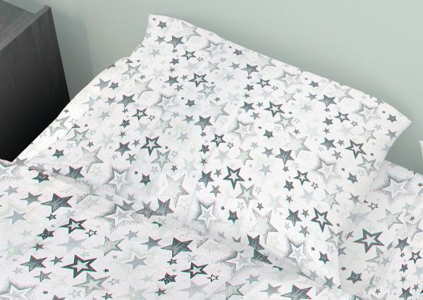 DIMcol ΜΑΞΙΛΑΡΟΘΗΚΗ ΕΜΠΡΙΜΕ ΕΝΗΛ Cotton 100% 50Χ70 Star 121 Grey-Green