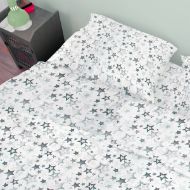 DIMcol ΠΑΠΛΩΜΑΤΟΘΗΚΗ ΕΜΠΡΙΜΕ ΕΝΗΛ Cotton 100% 160Χ240 Star 121 Grey-Green