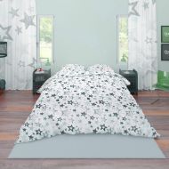 DIMcol ΣΕΝΤΟΝΙΑ ΕΜΠΡΙΜΕ ΣΕΤ 4 τεμ ΕΝΗΛ Cotton 100% 240Χ270 Star 121 Grey-Green