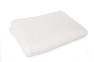 DIMcol ΚΟΥΒΕΡΤΑ ΠΙΚΕ ΠΑΙΔ Cotton 100% 165Χ250 Μονόχρωμη 335 gsm ΛΕΥΚΟ