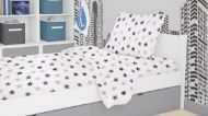 DIMcol ΠΑΠΛΩΜΑ ΕΜΠΡΙΜΕ ΠΑΙΔ Cotton 100% 160Χ240 Star 102 Blue