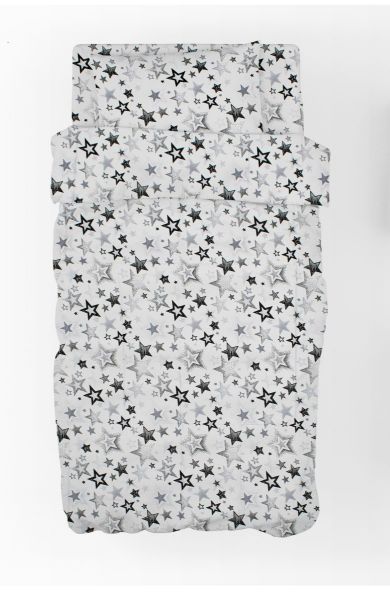 DIMcol ΠΑΠΛΩΜΑΤΟΘΗΚΗ ΕΜΠΡΙΜΕ ΠΑΙΔ Cotton 100% 160Χ240 Star 120 Grey