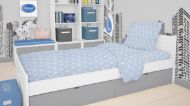 DIMcol ΣΕΝΤΟΝΙΑ ΕΜΠΡΙΜΕ ΣΕΤ 3 τεμ ΠΑΙΔ Cotton 100% 160Χ240 Star 33 ΣΙΕΛ