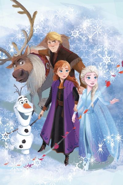 DISNEY DIMcol ΚΟΥΒΕΡΤΑ FLEECE ΒΡΕΦ Polyester 100Χ150 FROZEN 21 Digital Print