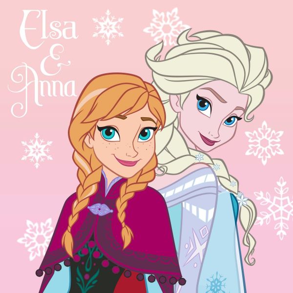 DISNEY DIMcol ΛΑΒΕΤΕΣ DISNEY ΠΑΙΔ Cotton 100% 30Χ30 FROZEN 02 Digital Print