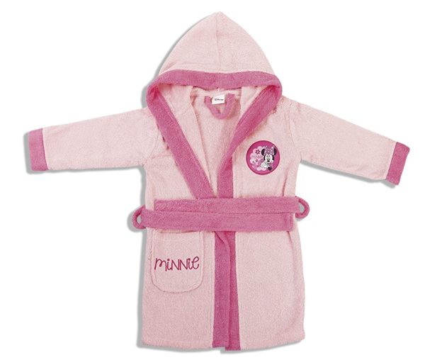 DISNEY DIMcol ΜΠΟΥΡΝΟΥΖΙ ΠΑΙΔ Cotton 100% SIZE:08 MINNIE  ΡΟΖ