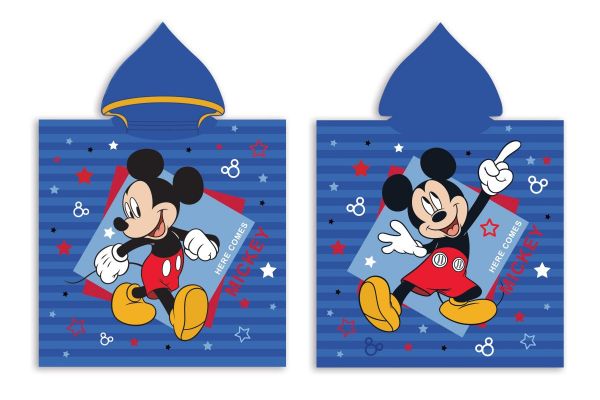 DISNEY DIMcol ΠΟΝΤΣΟ ΠΑΡΑΛΙΑΣ ΠΑΙΔ Microfiber 50Χ100 MICKEY 37 Digital Print