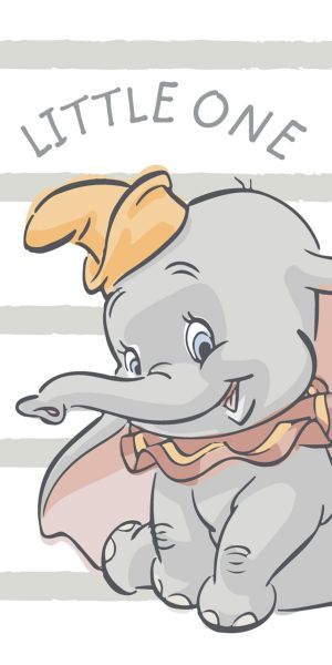 DISNEY DIMcol ΠΕΤΣΕΤΑ ΘΑΛΑΣΣΗΣ ΒΕΛΟΥΤΕ ΠΑΙΔ Cotton 100% 70X140 Dumbo 14 Digital Print