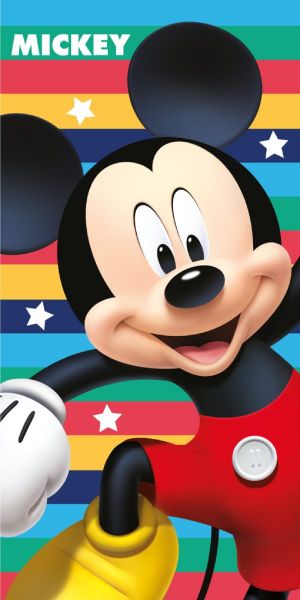 DISNEY DIMcol ΠΕΤΣΕΤΑ ΘΑΛΑΣΣΗΣ ΒΕΛΟΥΤΕ ΠΑΙΔ Cotton 100% 70X140 MICKEY 07 Digital Print