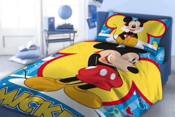 DISNEY DIMcol ΣΕΝΤΟΝΙΑ ΣΕΤ 3 τεμ ΠΑΙΔ Cotton 100% 160Χ250 MICKEY 560 Digital Print