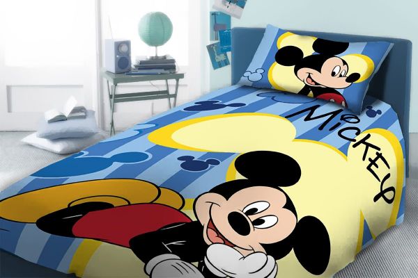 DISNEY DIMcol ΣΕΝΤΟΝΙΑ ΣΕΤ 4 τεμ ΠΑΙΔ Cotton 100% 165Χ245 MICKEY 964 Digital Print