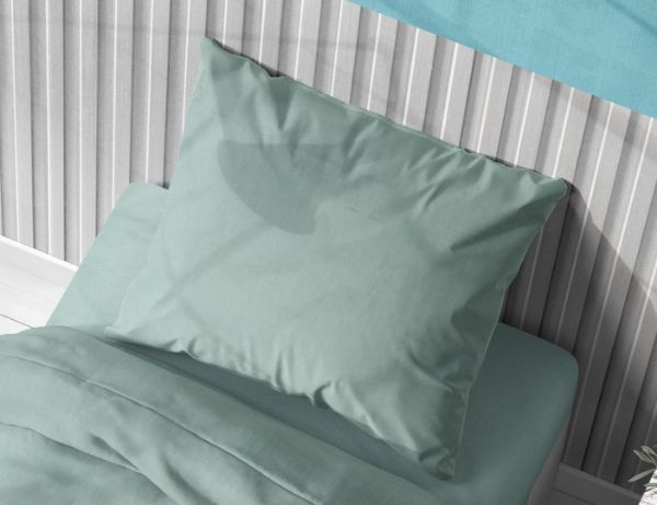 DIMcol ΜΑΞΙΛΑΡΟΘΗΚΗ  Cotton 100% 50Χ70 Solid 497 Aqua