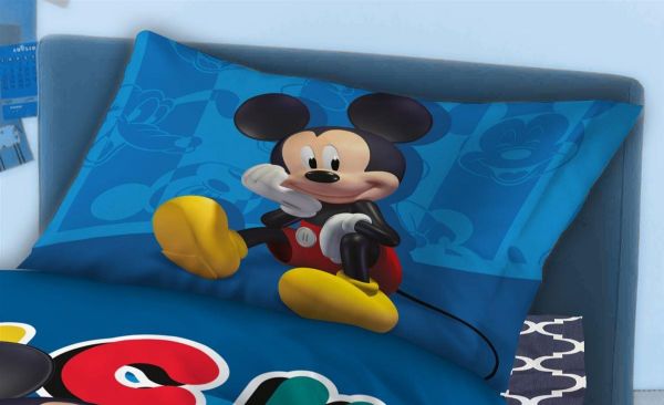 ΜΑΞΙΛΑΡΟΘΗΚΗ DISNEY Cotton 100% 50Χ70 MICKEY 865 Digital Print