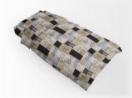 ΣΕΝΤΟΝΙΑ ΕΜΠΡΙΜΕ ΣΕΤ 3 τεμ Squares 01 160Χ240 Flannel cotton 100%