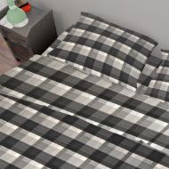 ΣΕΝΤΟΝΙΑ ΕΜΠΡΙΜΕ ΣΕΤ 4 τεμ Paradise 400 220Χ240 Γκρί/Γκρί Flannel Cotton 100%