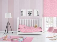 ΣΕΝΤΟΝΙΑ ΕΜΠΡΙΜΕ ΣΕΤ 3 τεμ bebe PRINCESS 47 120Χ160 Pink Cotton 100%