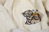 ΜΠΟΥΡΝΟΥΖΙ SIZE:3/4 Αρκουδάκι Ecru Cotton 100%