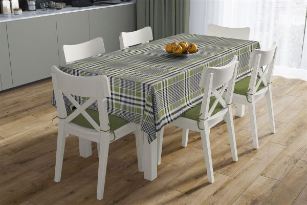 ΚΑΡΕ ΑΛΕΚΙΑΣΤΟ 90X90 Tartan 495 Grey-Green Cott/Pol 70/30