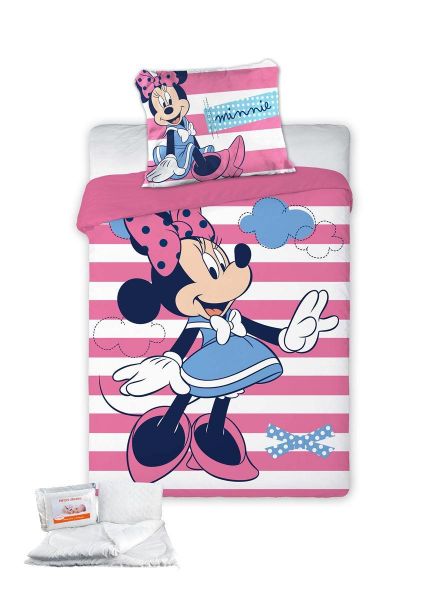 ΠΑΠΛΩΜΑ & ΠΑΠΛΩΜΑΤΟΘΗΚΗ ΣΕΤ 4 τεμ. Disney Minnie 580 100x135 Digital Print Cotton 100%