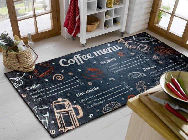 ΧΑΛΑΚΙ ΚΟΥΖΙΝΑΣ Coffee Menu 263 80X200 Polyester 100%