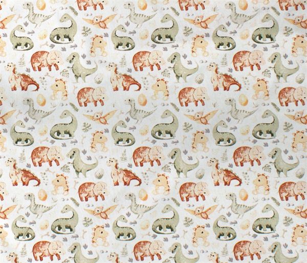 ΣΕΝΤΟΝΑΚΙ ΛΙΚΝΟΥ bebe Dino 515 80X110 Beige Cotton 100%