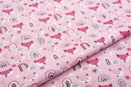 ΣΕΝΤΟΝΙΑ ΕΜΠΡΙΜΕ ΣΕΤ 2 τεμ kids Fox 525 160X240 Pink Cotton 100%