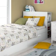 ΣΕΝΤΟΝΙΑ ΕΜΠΡΙΜΕ ΣΕΤ 2 τεμ kids Lion Cub 531 160X240 Grey Cotton 100%