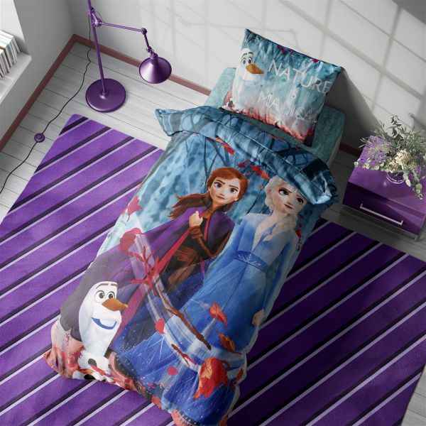 ΠΑΠΛΩΜΑΤΟΘΗΚΗ ΣΕΤ 2 τεμ Disney Frozen 880 160X240 Digital Print 100% Cotton