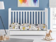 ΚΑΤΩΣΕΝΤΟΝΟ ΜΕ ΛΑΣΤΙΧΟ bebe Spaceship 187 0,70X1,40X0,15 Grey Cotton 100%