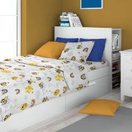 ΣΕΝΤΟΝΙΑ ΕΜΠΡΙΜΕ ΣΕΤ 3 τεμ kids Honey Bee 545 160X240 White-Yellow 100% Cotton