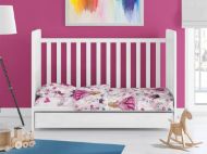 ΚΑΤΩΣΕΝΤΟΝΟ ΜΕ ΛΑΣΤΙΧΟ bebe Princess 390 0,70X1,40X0,15 Pink 70/30 Cott/Pol