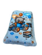 ΚΟΥΒΕΡΤΑ ΒΕΛΟΥΤΕ ΠΟΛΥΤΕΛΕΙΑΣ bebe Studying Bear 36 110X140 Baby Blue 100% Polyester