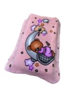 ΚΟΥΒΕΡΤΑ ΒΕΛΟΥΤΕ ΠΟΛΥΤΕΛΕΙΑΣ bebe Crescent Moon 32 110X140 Baby Pink 100% Polyester