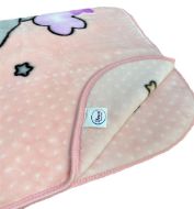 ΚΟΥΒΕΡΤΑ ΒΕΛΟΥΤΕ ΠΟΛΥΤΕΛΕΙΑΣ bebe Crescent Moon 32 110X140 Baby Pink 100% Polyester