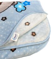 ΚΟΥΒΕΡΤΑ ΒΕΛΟΥΤΕ ΠΟΛΥΤΕΛΕΙΑΣ bebe Crescent Moon 31 110X140 Baby Blue 100% Polyester