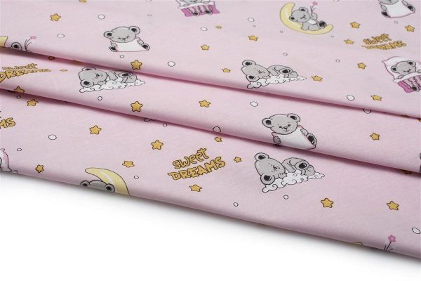 ΠΑΝΑ ΧΑΣΕ bebe Sweet Dreams 550 80X80 Pink 100% Cotton