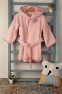 ΜΠΟΥΡΝΟΥΖΙ Με Κέντημα bebe Baby Bear 162 SIZE:02 Ροζ 100% Cotton